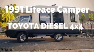 1991 Toyota Liteace Truck 4x4 Camper by OttoEx