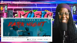 Didine Canon 16  - Dark Night (MUSIC VIDEO REACTION)