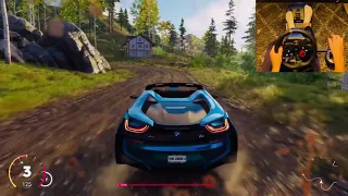 The Crew 2 - BMW i8 Roadster (OFF-ROAD)- PS5 | Logitech G29+TH8A manual+clutch gameplay! [4K]