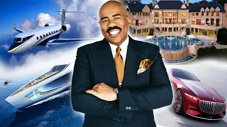 Steve Harvey CRAZY Lifestyle and Net worth 2023! Income! House! Cars Boyfriend Family