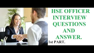 HSE Officer interview questions and answers / Safety officer interview questions for fresher(PART-1)