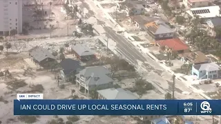 Hurricane Ian could drive up seasonal housing prices