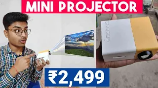 Cheap And Best Mini Projector in India 2019 | Unboxing & Review in Hindi