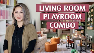 Kid-friendly Living Room Tour With Toy Storage And Organization Ideas! | Julie Khuu
