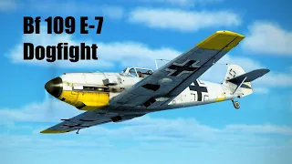 IL-2 GB / Bf 109 E-7 - Nasty Dogfight