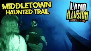 The Middletown Haunted Trail at Land of Illusion Never Lets Us Down!