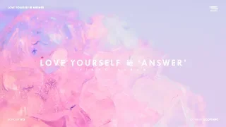 방탄소년단 Love Yourself 結 'Answer' 피아노 앨범