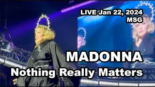 Madonna Live at MSG: Nothing Really Matters | VIP Experience Row B | Celebration Tour Jan 22, 2024
