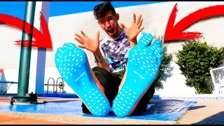 ESTOS ZAPATOS INVISIBLES SON INDESTRUCTIBLES !! LOS MEJORES ZAPATOS TENIS DEL MUNDO !! Makiman