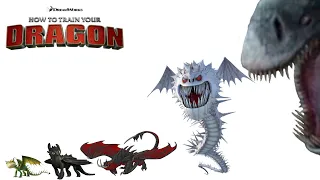 How To Train Your Dragon Size Comparison