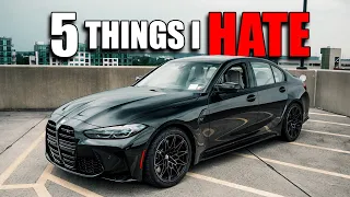 5 things I HATE about my 2023 BMW M3 Competition (G80)