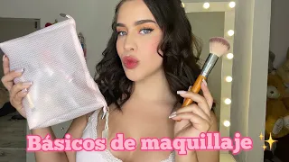 MAQUILLAJE BÁSICO QUE DEBES TENER SI ERES PRINCIPIANTE✨ ARMANDO TU COSMETIQUERA🌸