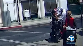 Man saves elderly couple on scooters during robbery outside grocery store in San Gabriel