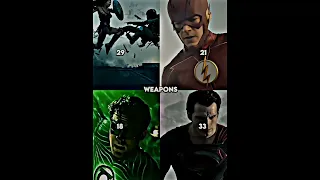 Wonder Woman vs Flash vs Green Lantern vs Superman