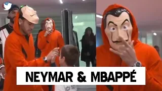 Neymar and Mbappé | Halloween Costume 2018 (Robbers of Casa de Papel)