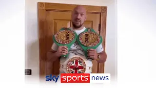 Tyson Fury sends a message to Anthony Joshua after loss to Oleksandr Usyk!
