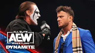 Sting says showtime is just getting started for Darby Allin | AEW Dynamite 4/12/23