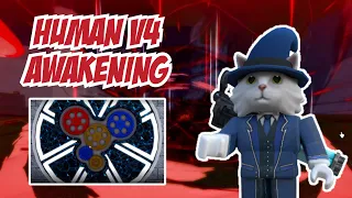 HUMAN V4 Awakening Showcase and All Gear Upgrades | Blox Fruits