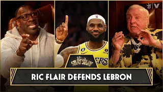 Ric Flair Defends LeBron James & Picks King James Over Michael Jordan | CLUB SHAY SHAY