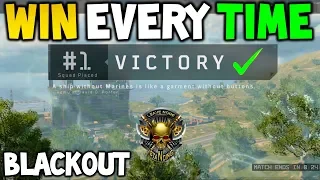 How to Win Every Time : BLACKOUT (COD Black Ops 4) - EASY - Xbox One, Playstation 4 or PC