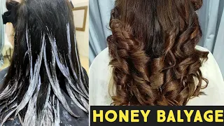 Honey Balyage | TUTORIAL BY AISHABUTT