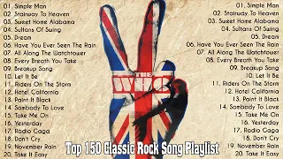 Top 150 Classic Rock Song Playlist 💗 Classic Rock – Most Requested Pop Classic