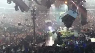 Seek & Destroy Live Metallica 2012 in Vancouver BC, Canada - Stage Destroyed