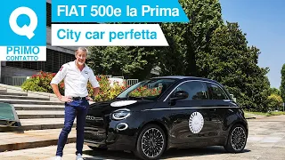 Fiat 500e La Prima: l'abbiamo guidata in città