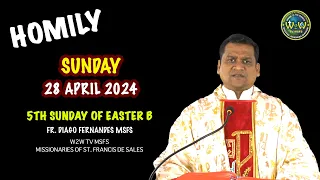 HOMILY | 28 APRIL 2024 | 5TH SUNDAY OF EASTER B #HOMILIES #sermons