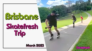 Asha in Australia: Brisbane Trip Video (March 2023), sunshine, powerslides, magic slides, hill bombs