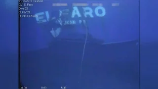 Video shows chilling wreckage of sunken cargo ship El Faro