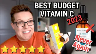 BEST BUDGET VITAMIN C 2023 - Drugstore Vitamin C Serums