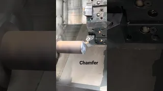 CNC lathe Operations- Chamfering