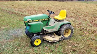 is the engine shot??? 1980 John Deere 317 will it start