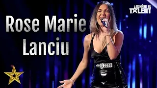 Românii au talent 2021: Rose Marie Lanciu a luat 4 DA cu interpretarea sa excepțională!