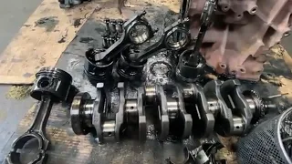 RANGER 2.2 TDCI ENGINE FAIL !!! CRANK REGRIND AND REBUILD