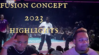 REACTING TO "Hype Moments at Fusion Concept 2023 | stance 4k"