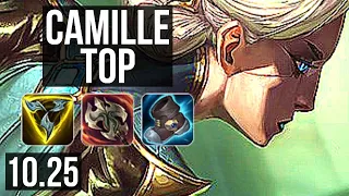 CAMILLE vs URGOT (TOP) | 11/0/4, 67% winrate, Legendary | BR Diamond | v10.25