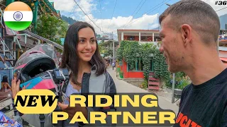 Look who's joining the ride! @SalihaOzkan has arrived from Delhi - India Motorcycle Vlogging EP37