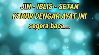 Jin.. iblis.. setan.. kaburrr tanpa jejak...