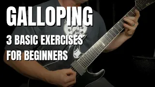 3 Galloping Metal Riff Exercises for Beginners