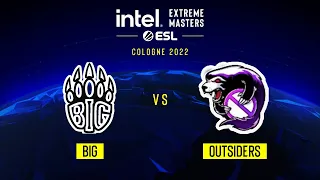 BIG vs. Outsiders - Map 1 [Inferno] - IEM Cologne 2022 - Play-In