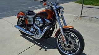 Sold! 2014 Harley-Davidson® FXDL - Dyna® Low Rider® Amber Whiskey & Vivid Black