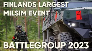 Finlands largest airsoft milsim event Battlegroup 2023 aftermovie