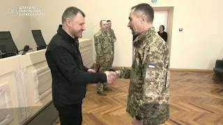 Міністр внутрішніх справ Ігор Клименко відвідав поранених прикордонників та вручив відомчі нагороди