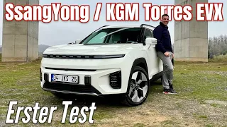 SsangYong / KGM Torres EVX: BYD-Batterie im Elektro-SUV aus Korea | Test | Preis | 2024