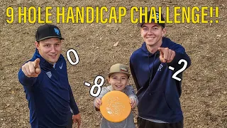 9 HOLE HANDICAP CHALLENGE!! with Casey and Uriyah