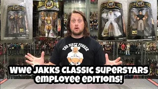 WWE Jakks Classic Superstars Employee Editions! The Rarest of the Rare!