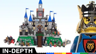 Oh how times have changed:  LEGO King Leo's Castle review! 6098 / 6091 from yr. 2000