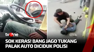 Video Aksi Sok Jago Pelaku Pungli Terekam saat Palak Sopir Truk | Kabar Pagi tvOne